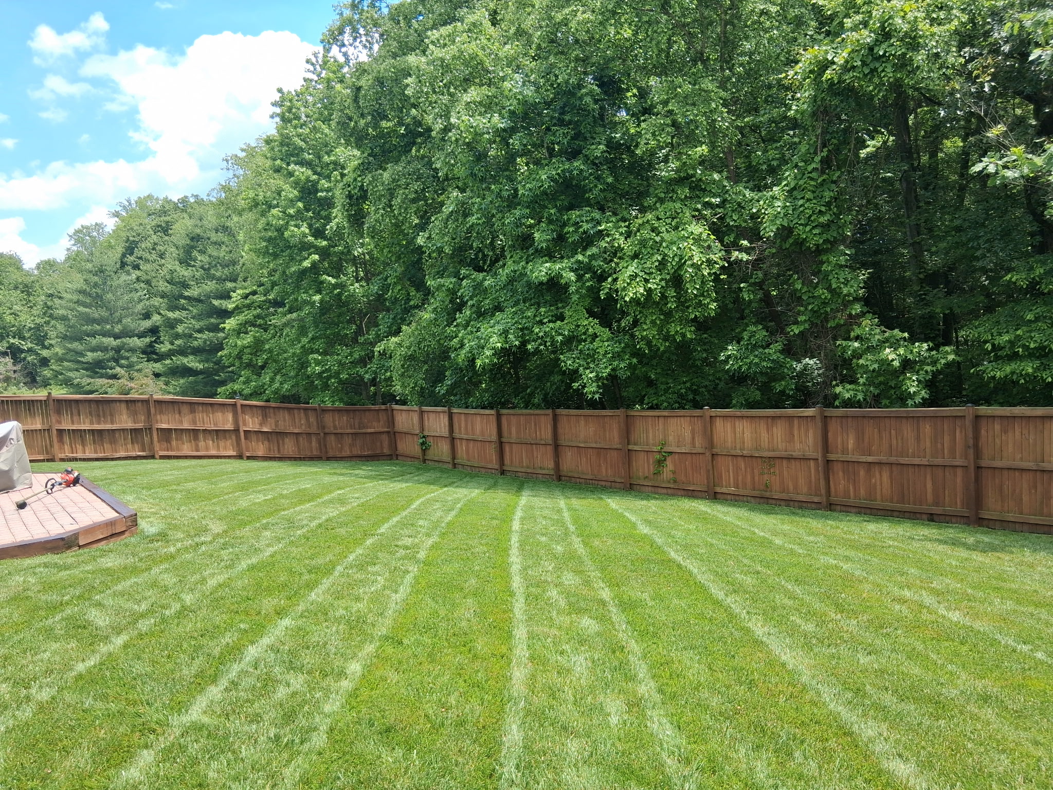 expert lawn mowing and lawn care in Southern Maryland by a professional landscaper.